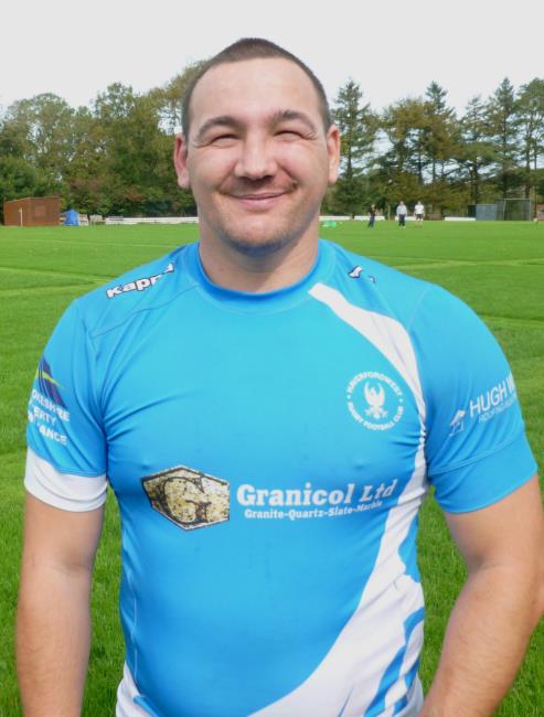 Terry Lovell - Haverfordwests prop scored only try in their win over Milford